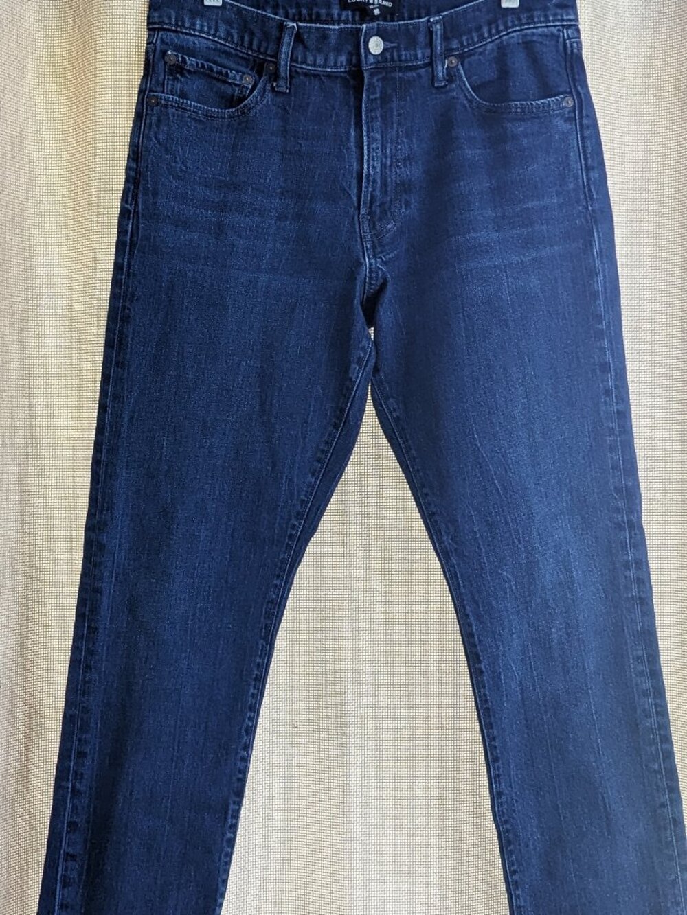Lucky Brand, Athletic Straight 410 Medium Wash Men's Blue Jeans Size W32 x L32